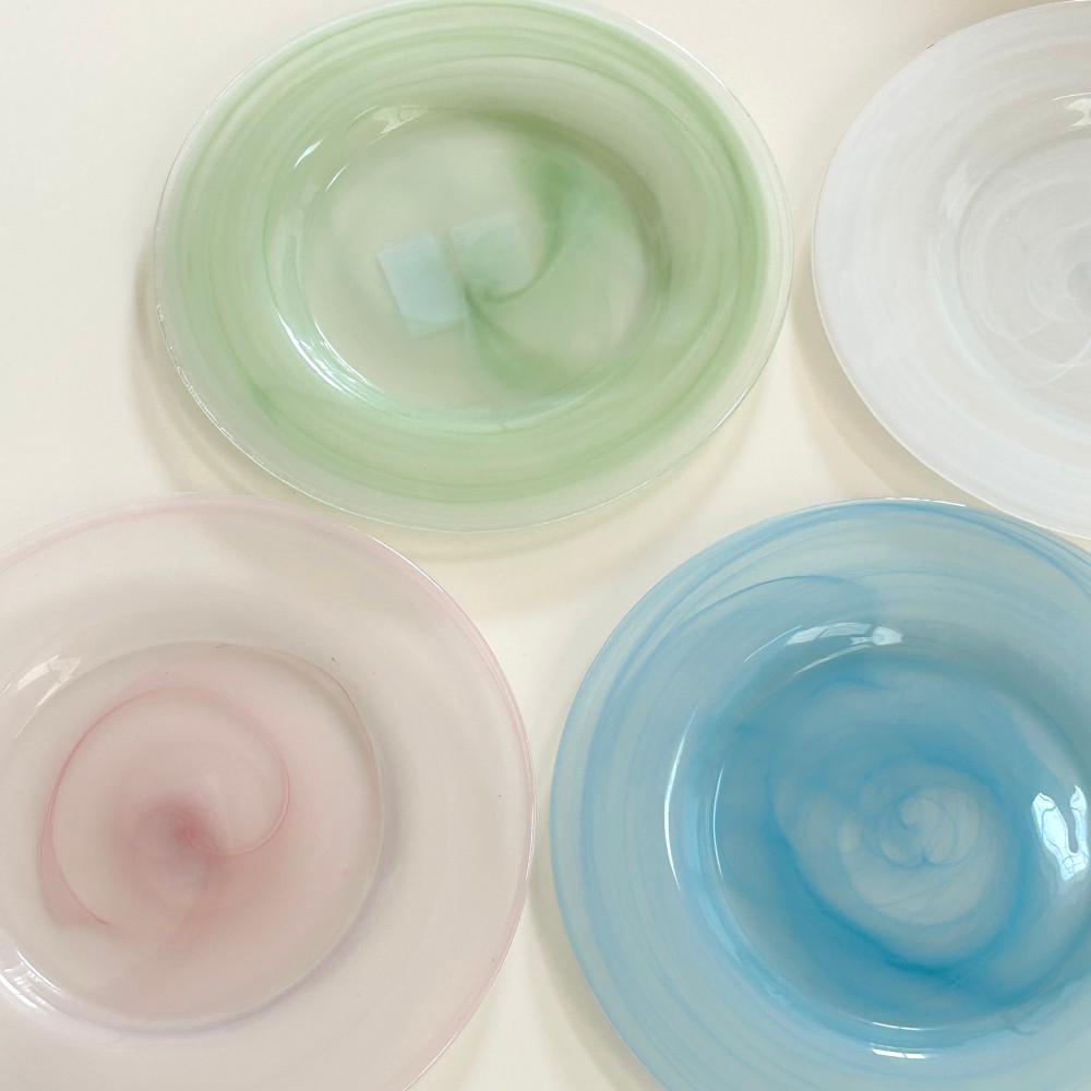 [알라바스터] 림 접시 28cm