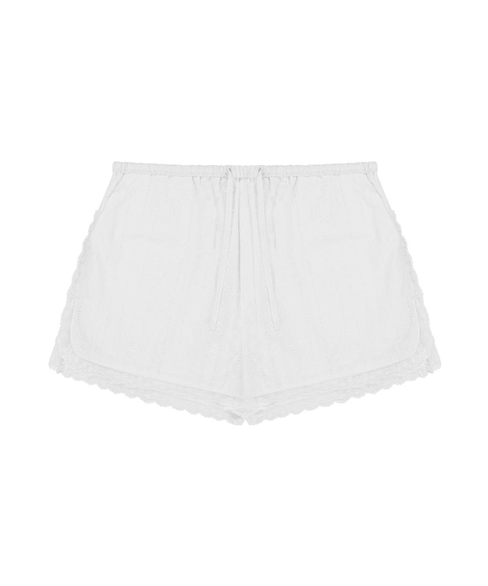 [NEW 10%] COTTON LACE SHORTS - 2 colors