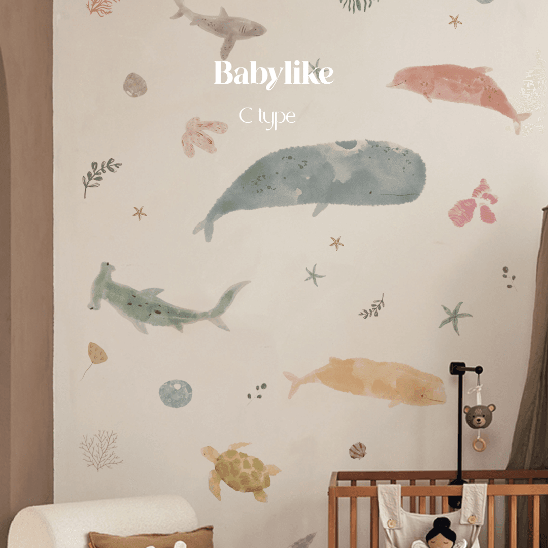 Babylike 맘싵 C type. 컬러디오션 (Color the Ocean)