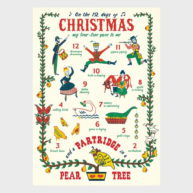 12days of christmas poster