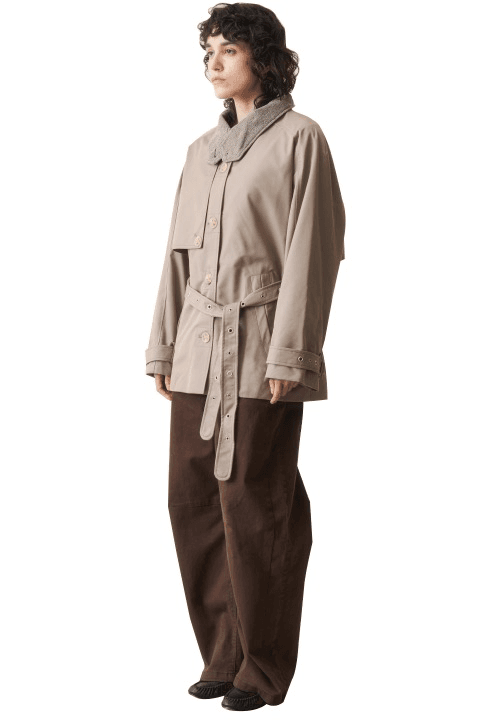 Half Trench Coat, Grain