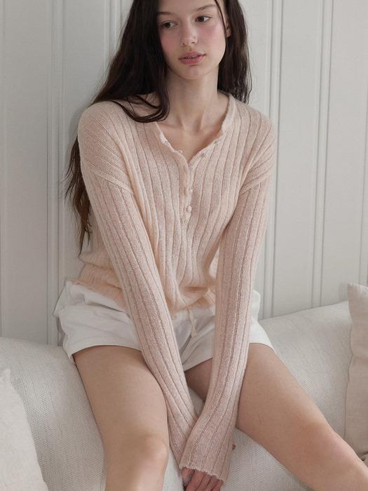 [단독] Ribbed Slim Wool Knit_3Colors