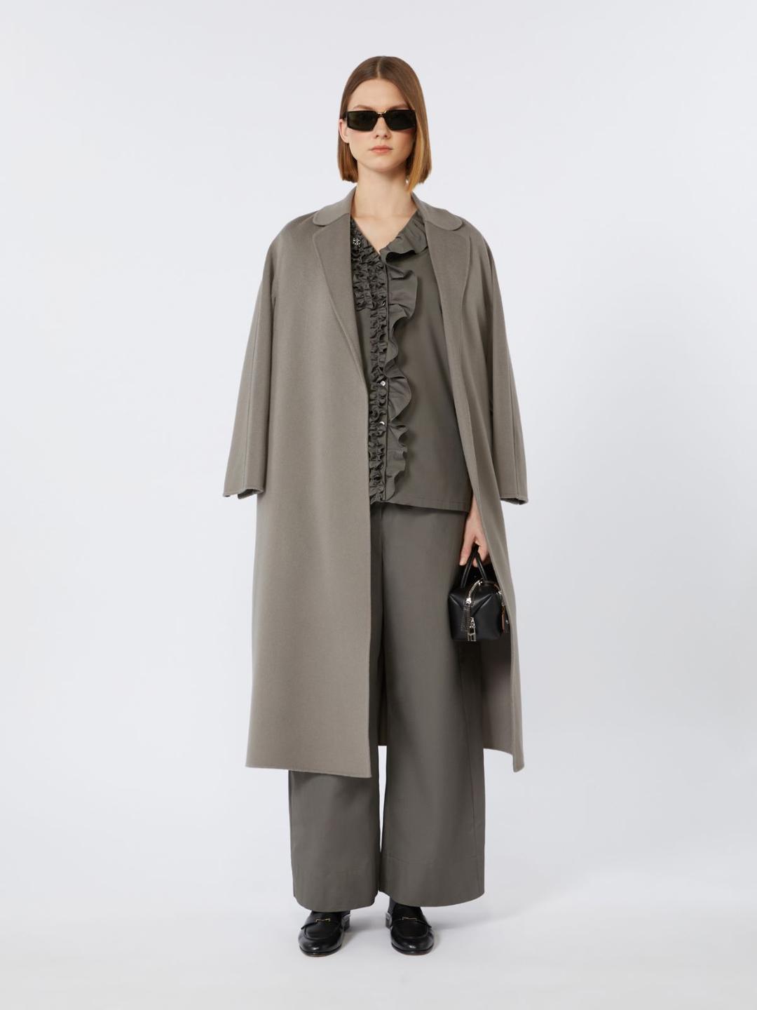 에스투리아 버진울 코트, medium grey | Max Mara