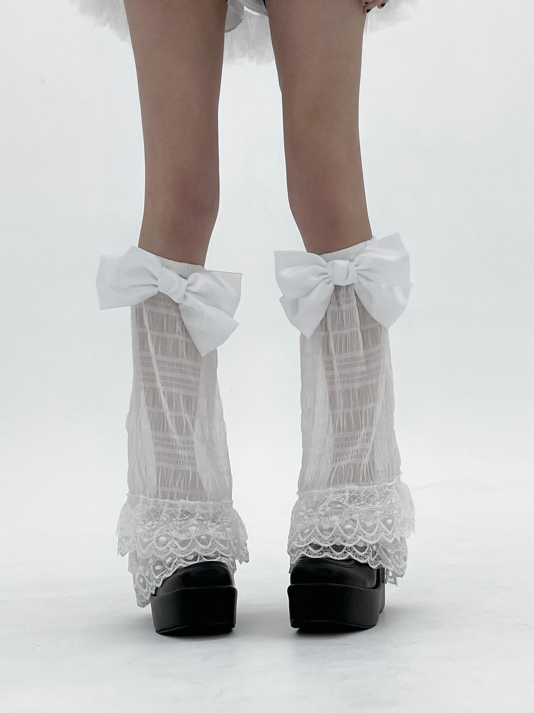 [☆여름한정☆] FRUITY MADE - Summer Leg Warmer (WHITE)