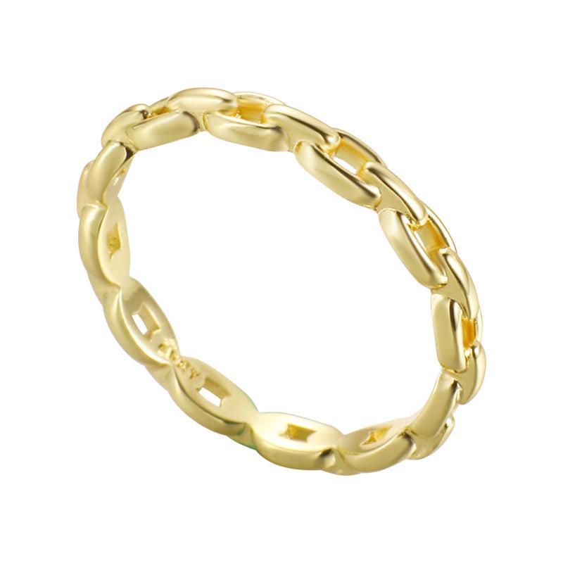 Chainz Ring - 5 / Gold