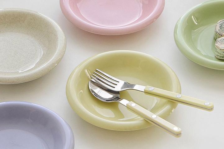 오색 토리자라 12cm 5color 앞접시 찬기 일본 찬그릇