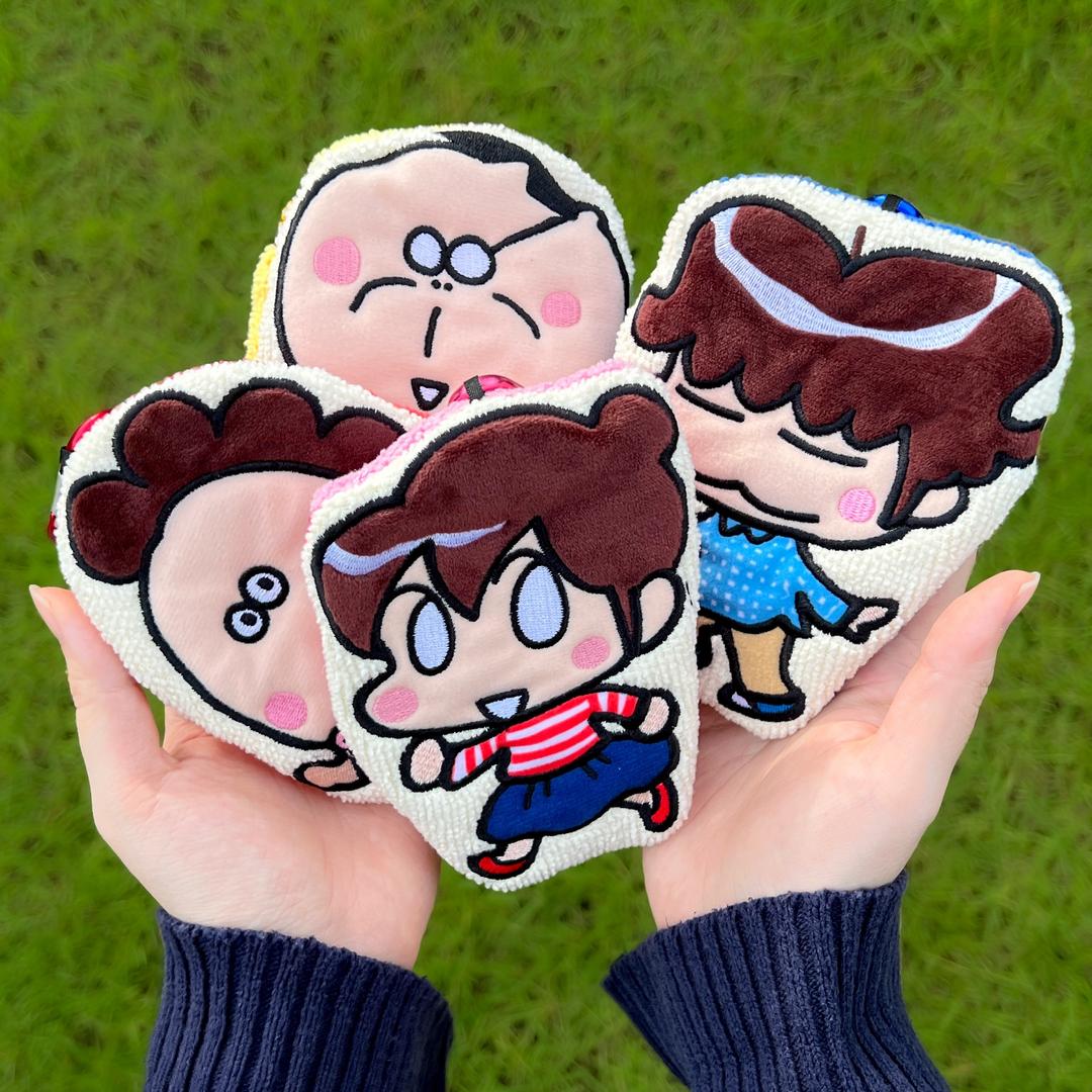 아따맘마 마스코트 파우치 (아빠/엄마/오동동/오아리) 택1