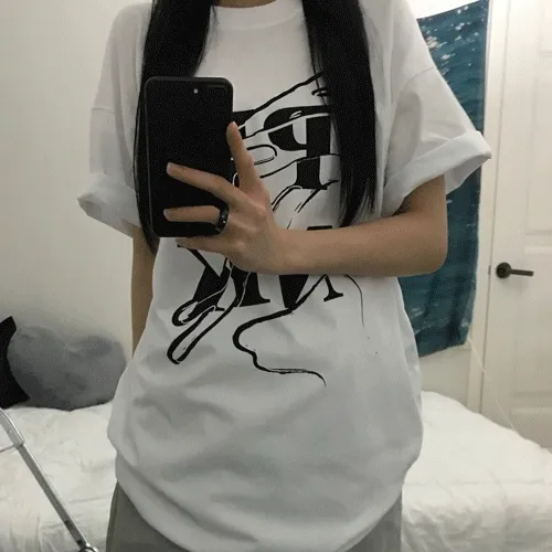 punk box fit tee (3color)