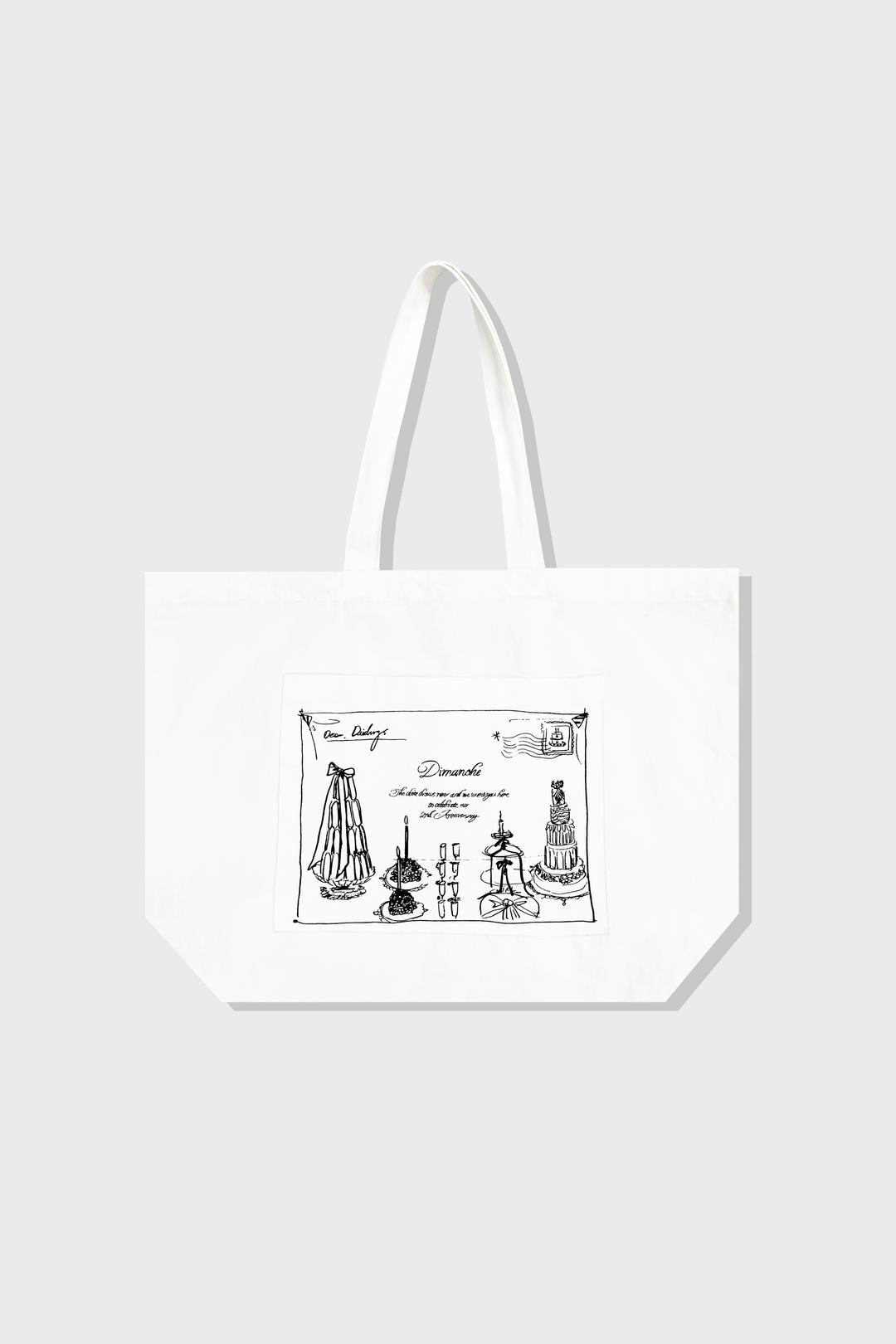COTTON TOTE BAG (WHITE)