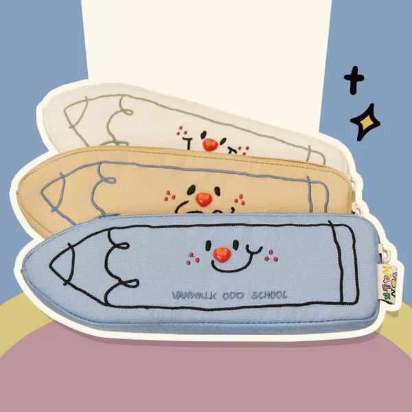 오드 스쿨 스마일 필통