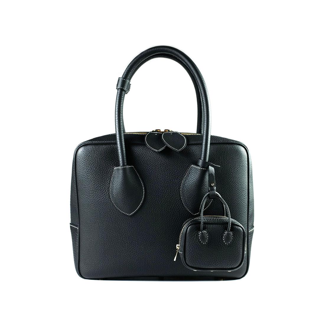 Cuir de Grâce "Black" Bag 31 (with mini Black)