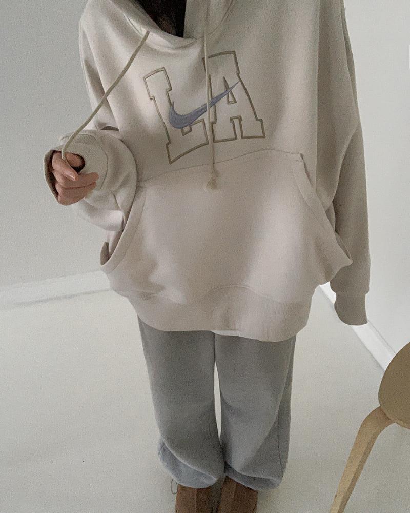 나이키 여성 오버사이즈 가오리핏 피닉스 블랭크 LA 풀오버 기모 후드티