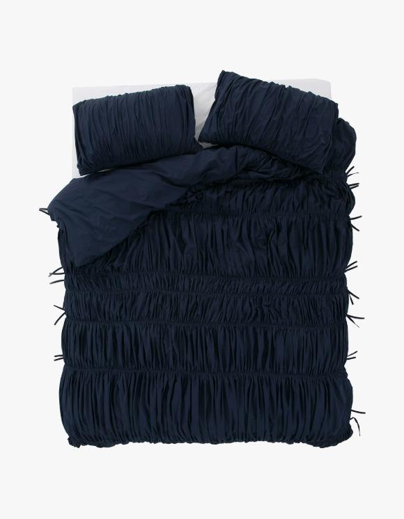 Big Waves Duvet Cover - Navy