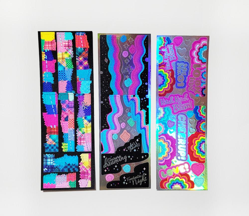 [스닙스니페티스닙] 폴꾸레이어 스티커 3종  (on)