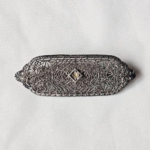 925 실버 앤틱스타일 브로치