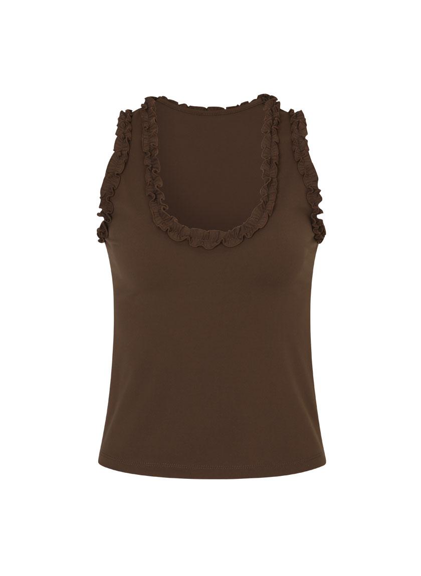Mocha Tea Top (Brown)