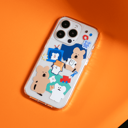 Boxville Sticker Clear Case