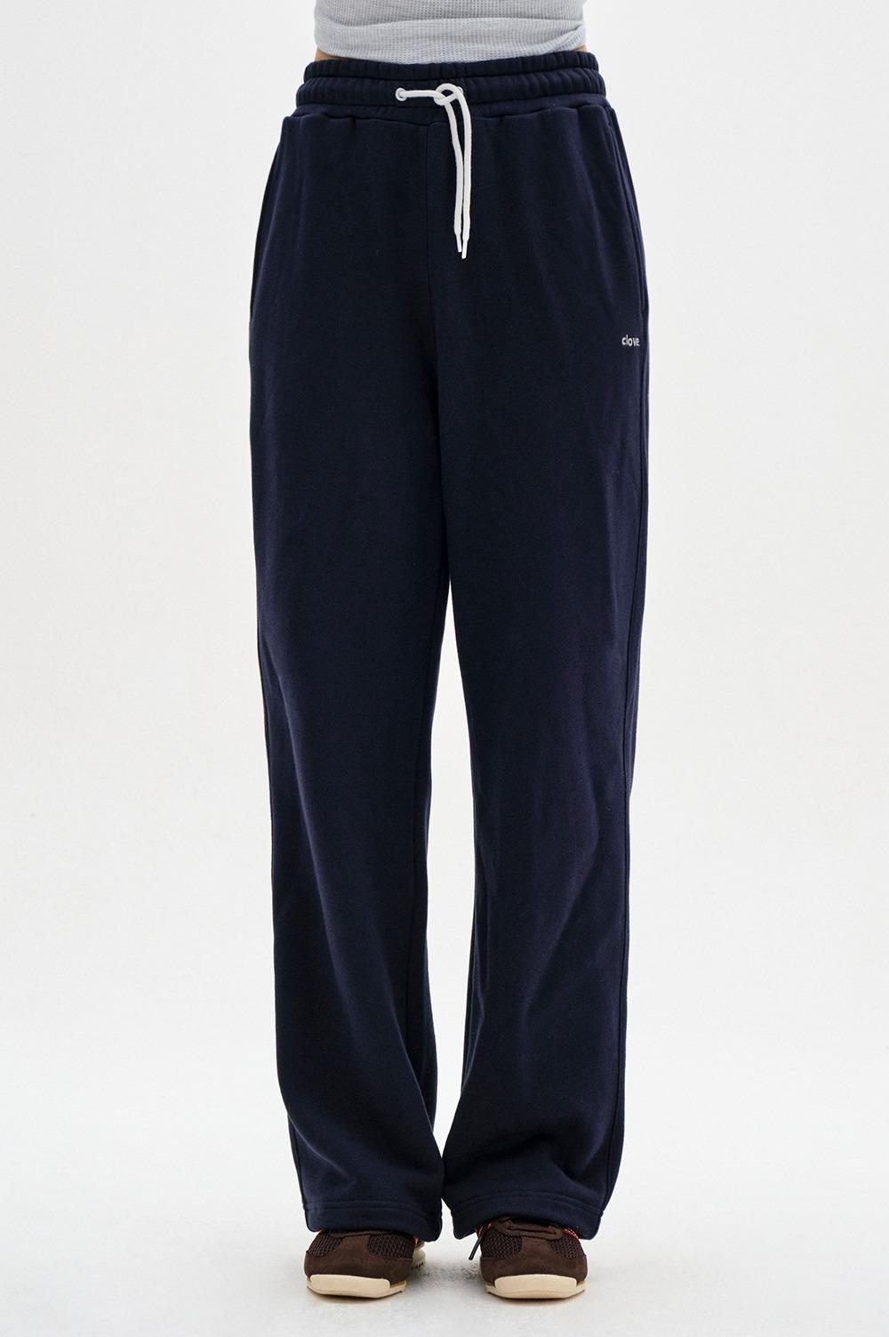 New Active Straight Sweat Pants_Women (Dark Navy)