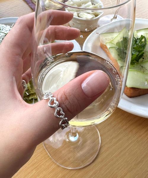 르슈슈 하트체인 반지