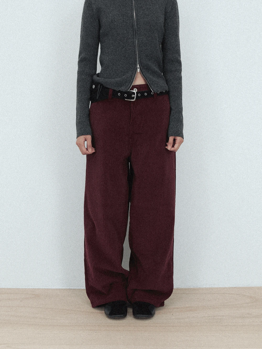 러뮤 코듀로이 와이드 팬츠