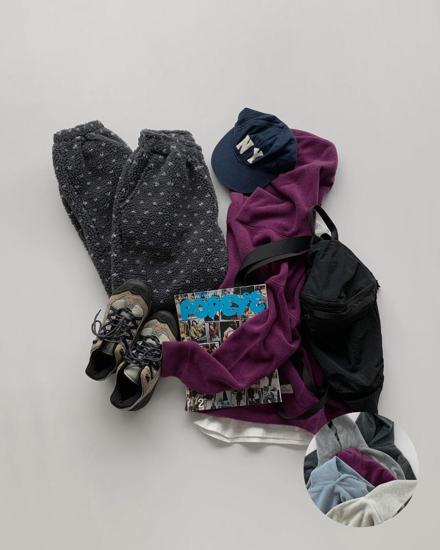 두두 후디 플리스 티셔츠