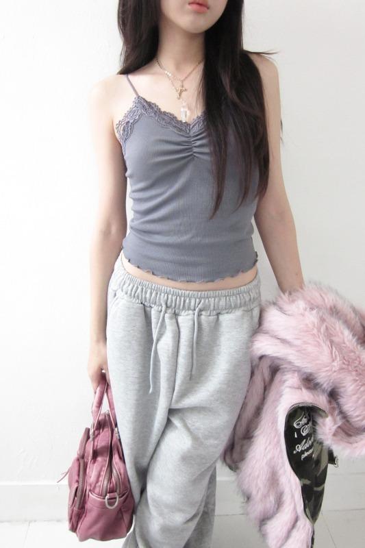 cami lace sleeveless (3color)