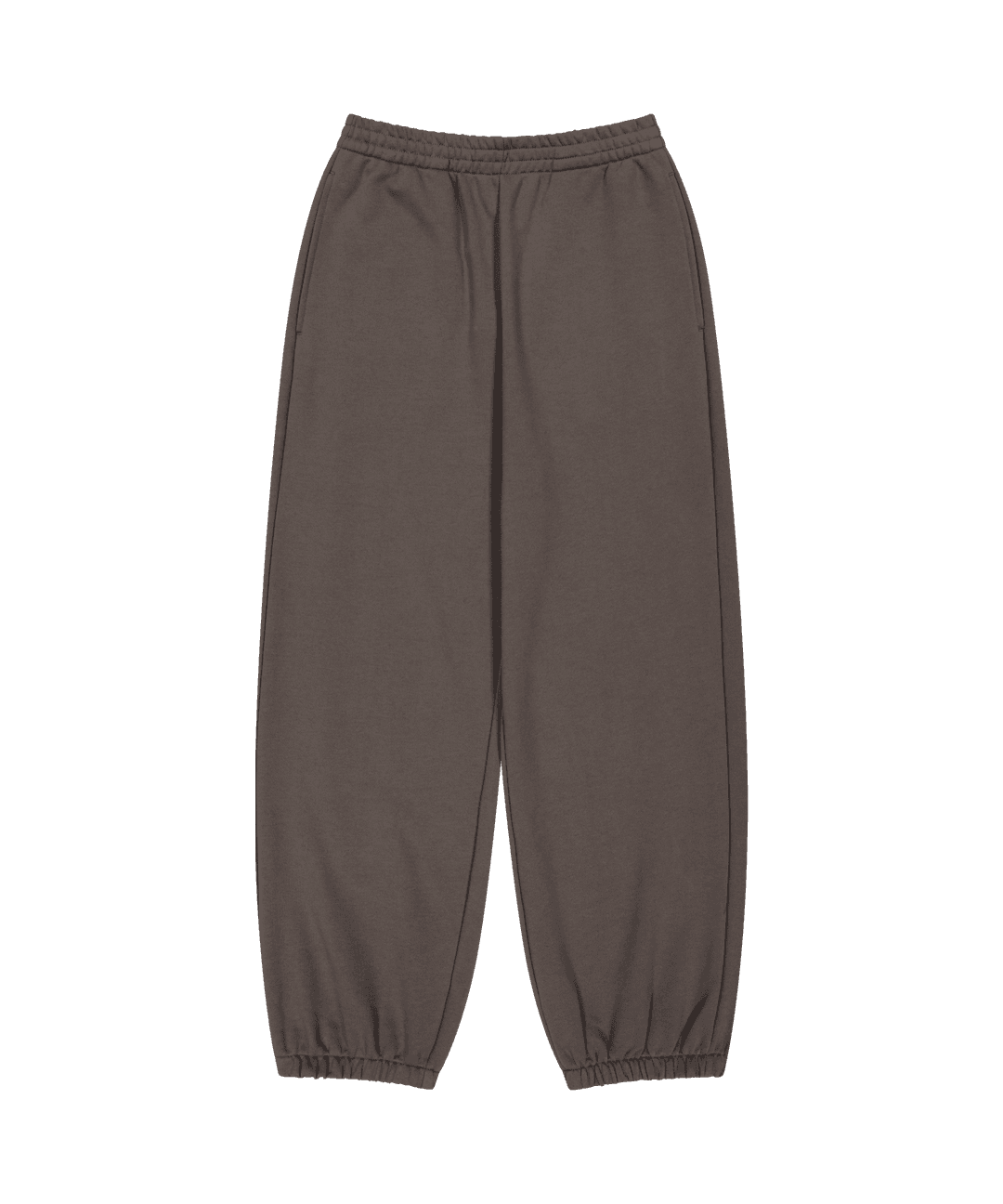 038 COMFY SWEATPANTS BROWN