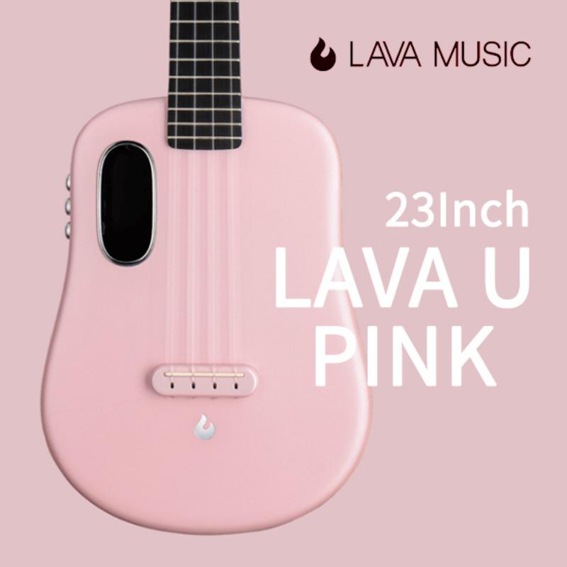 LAVA UKULELE LAVAU 23Inch PINK 라바 우쿨렐레 23인치 핑크