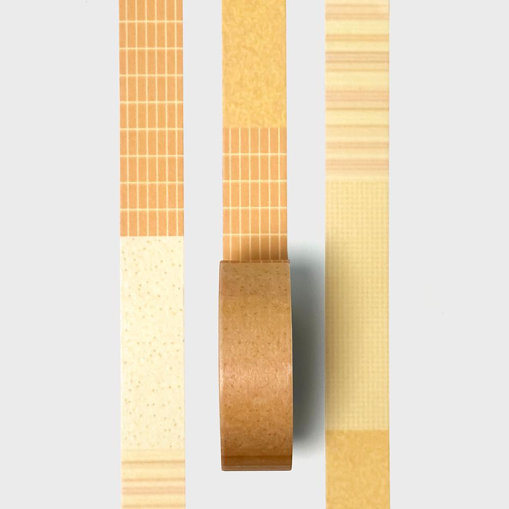 [비바인] Orange Pattern Masking Tape