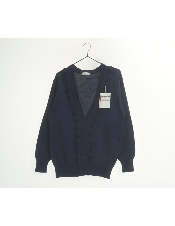 (새상품)HIDHRIPAS 코튼 아크릴 가디건 / WOMAN L