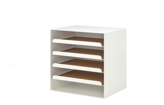 이케아 KVISSLE 크비슬레 서류함, 화이트 802.039.56