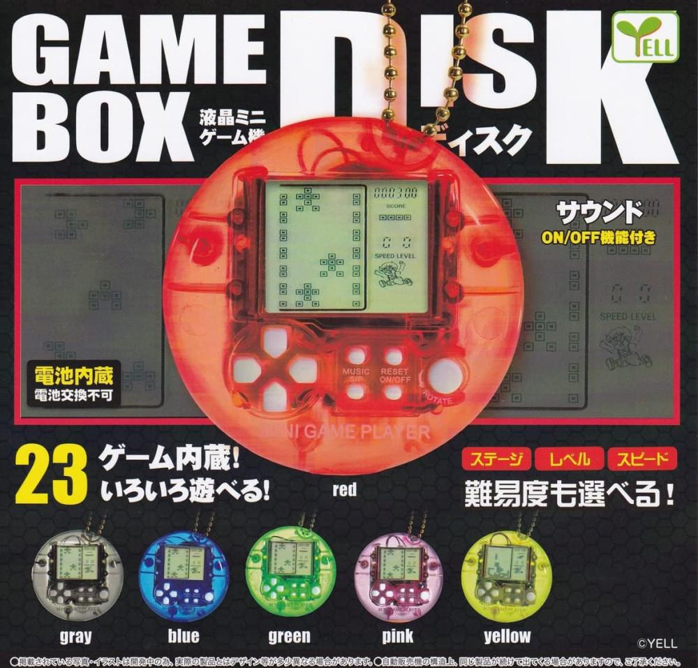 가챠 액정 미니 게임기 디스크 5종 일본가챠 캡슐토이