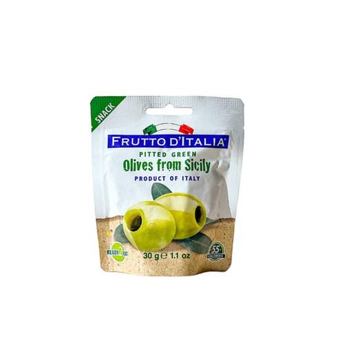 마다마올리바 씨없는 피티드 그린 올리브 30g, 30g, 40개