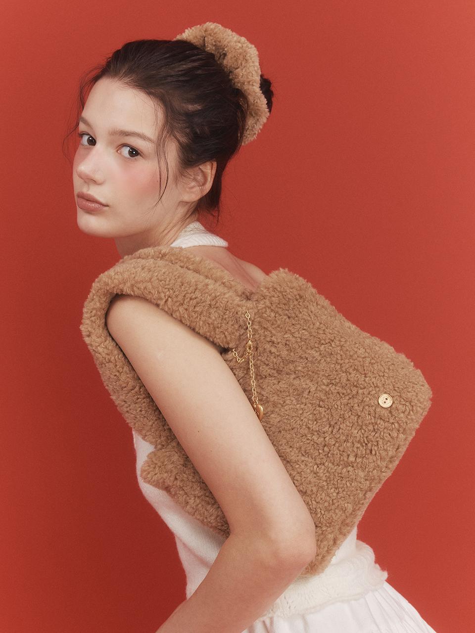 앵브록스 snuggle heart chain tote bag_3 colors