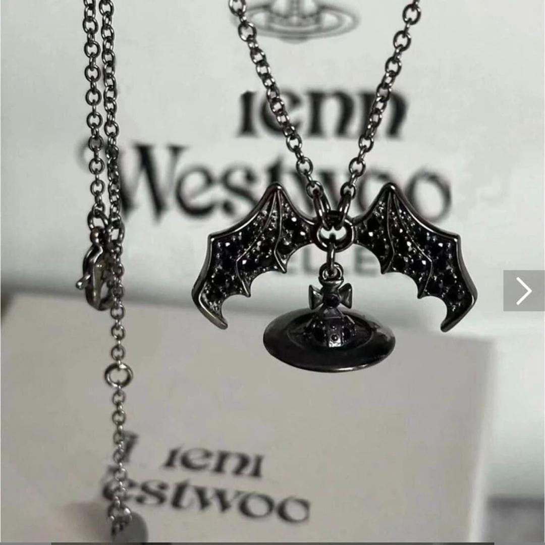 비비안웨스트우드아카이브 박쥐 날개 orb 팬던트 목걸이 | 후루츠패밀리