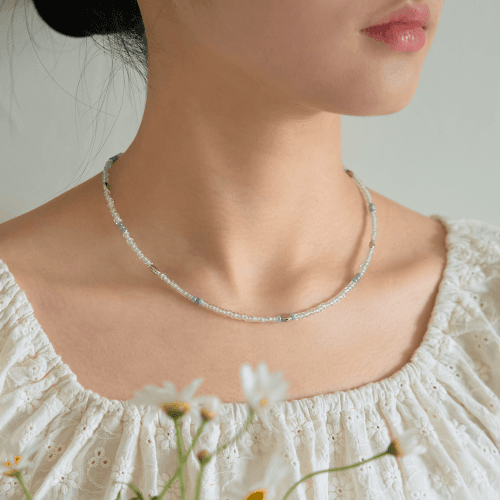 별무리 비즈 목걸이_ 할머니 일자리 기부목걸이