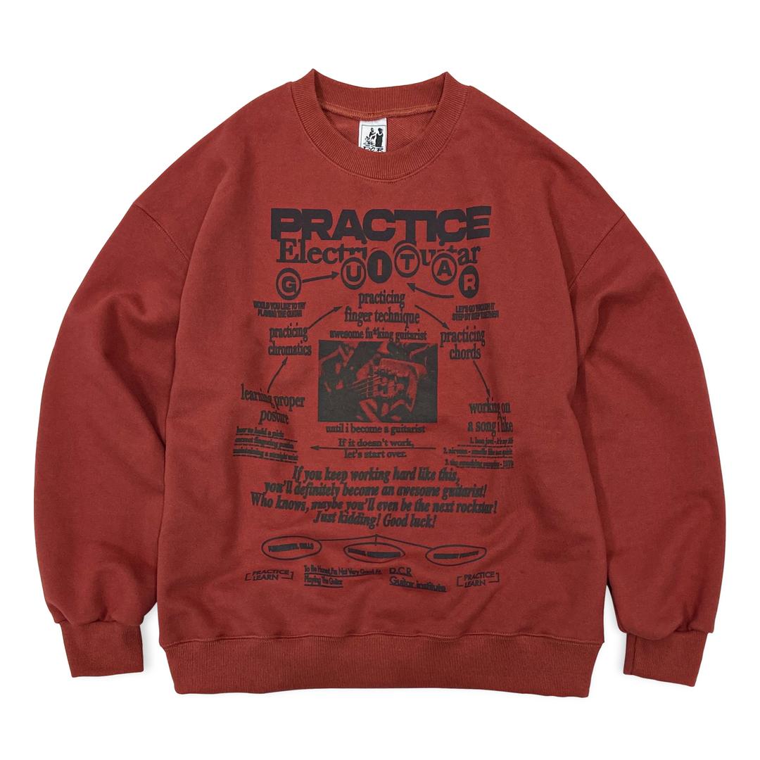 Routine Sweatshirt (Brick)