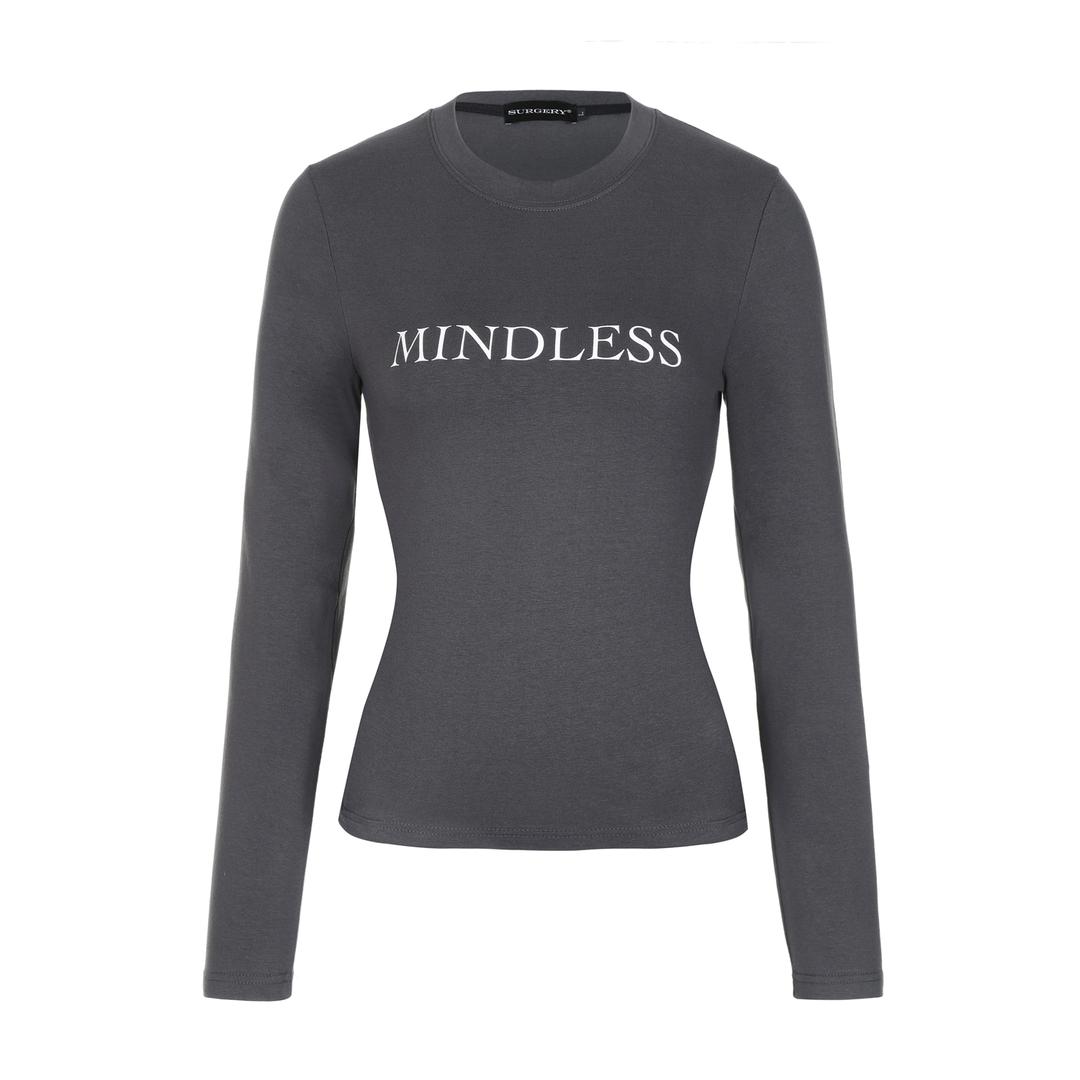 Surgery mindless slim long sleeves 'charcoal'