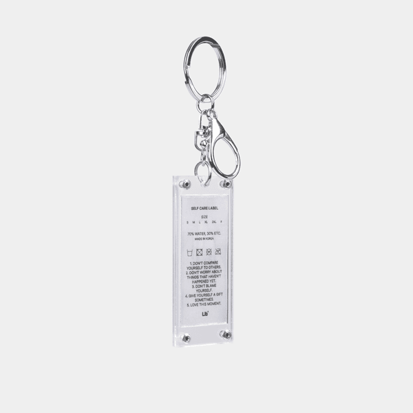 Achive Keyring - self care label