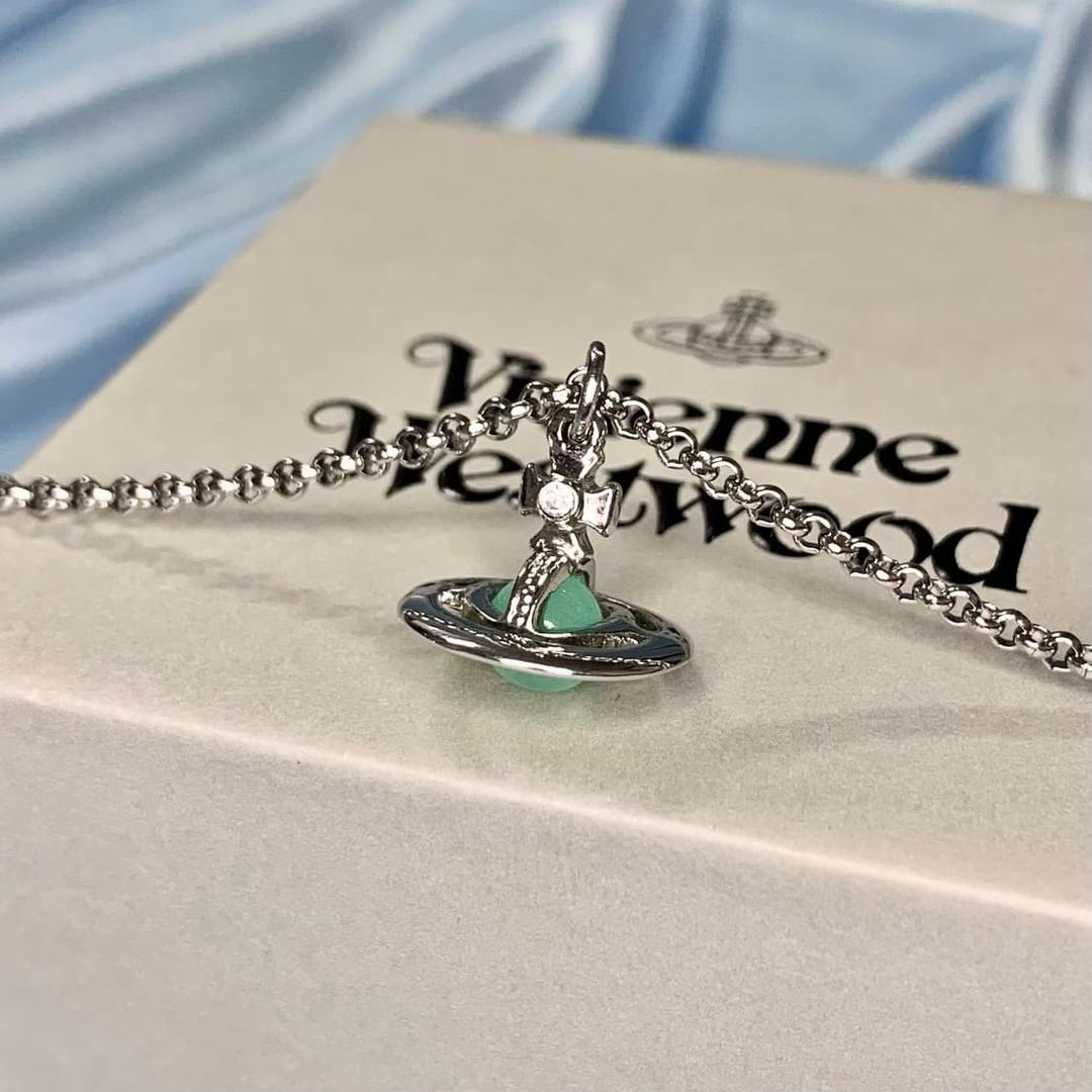 비비안웨스트우드 민트orb목걸이 | 후루츠패밀리