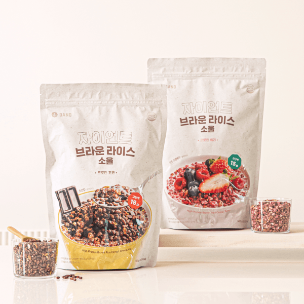 다노 자이언트 브라운 라이스 소울 프로틴 초코/베리