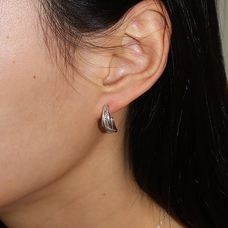 Ripple earring