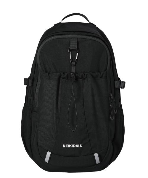 카라비너 메쉬 백팩 블랙