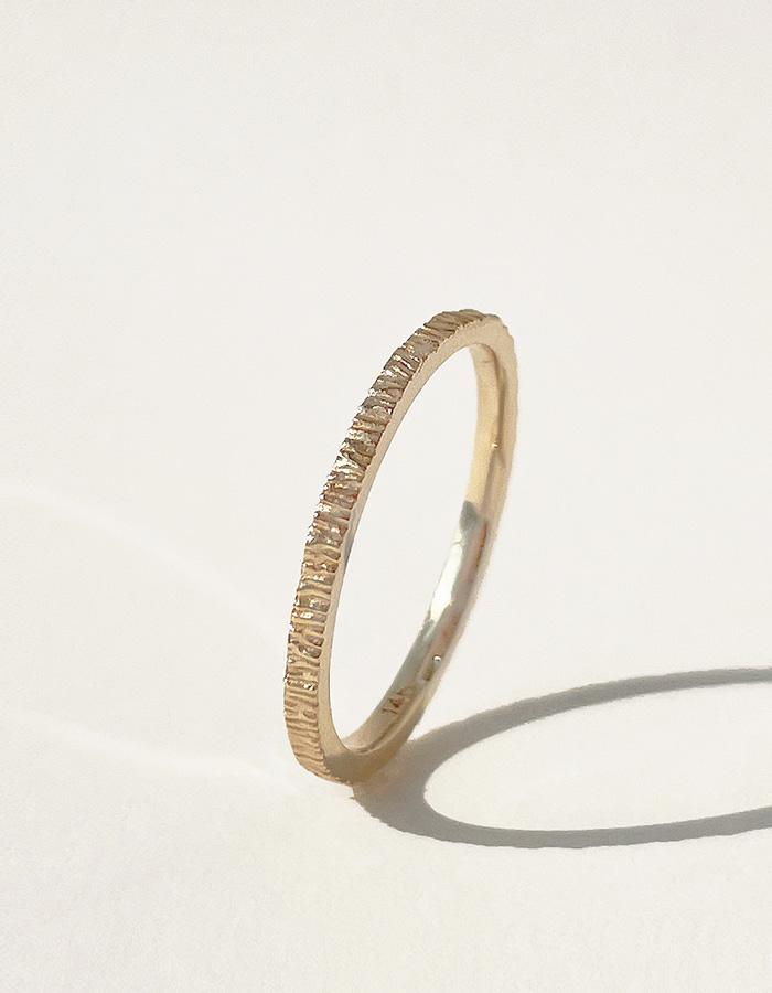 Handmade texture ring (Ver.1)