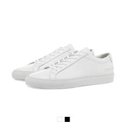 21FW COMMON PROJECTS 커먼프로젝트 오리지널 아킬레스 로우탑 남성 스니커즈 화이트/블랙 1528
