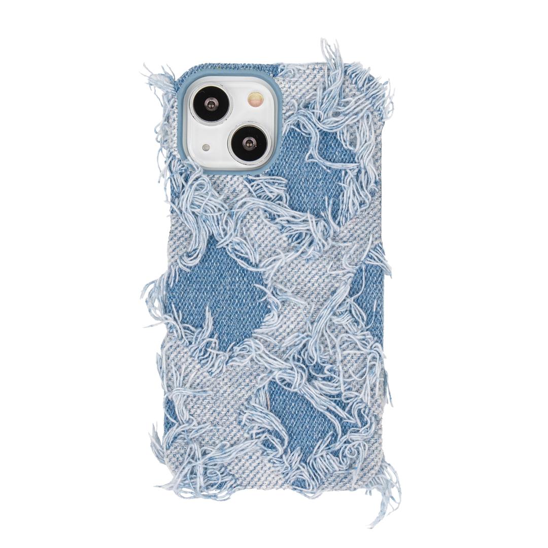 Ocean denim flat case (seagrass)