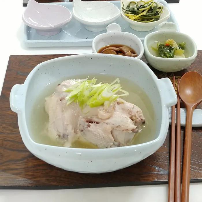 [예나도예공방]닭백숙 한마리 딱 1인 사각 냉면기, 비빔기, 손잡이 면기
