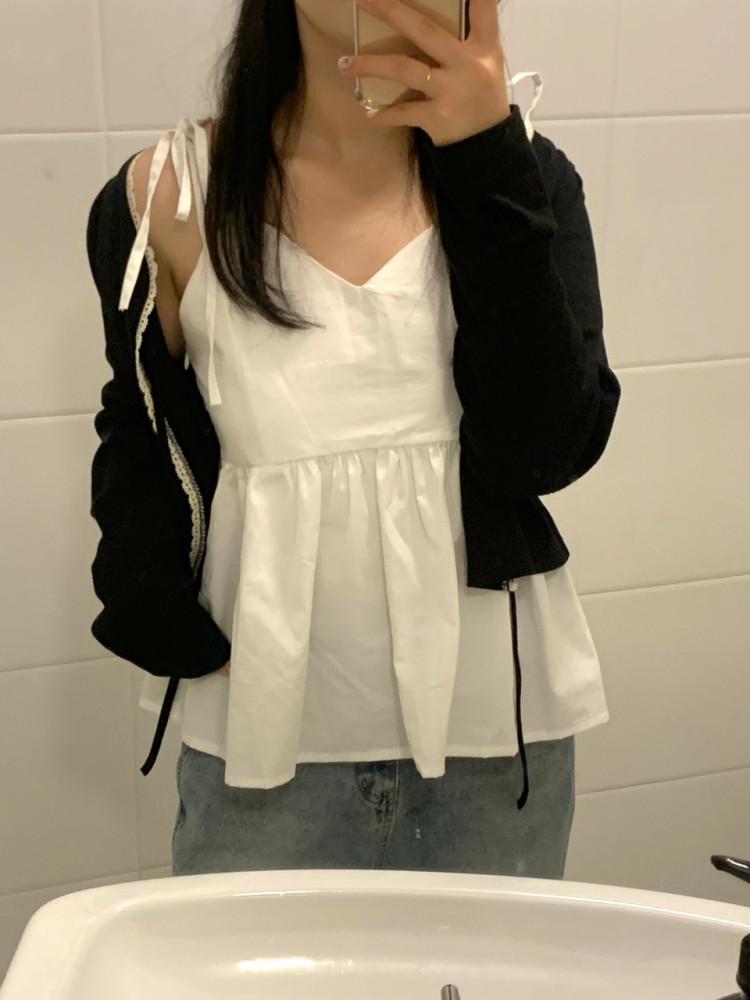 슈슈 나시 블라우스 (4color)