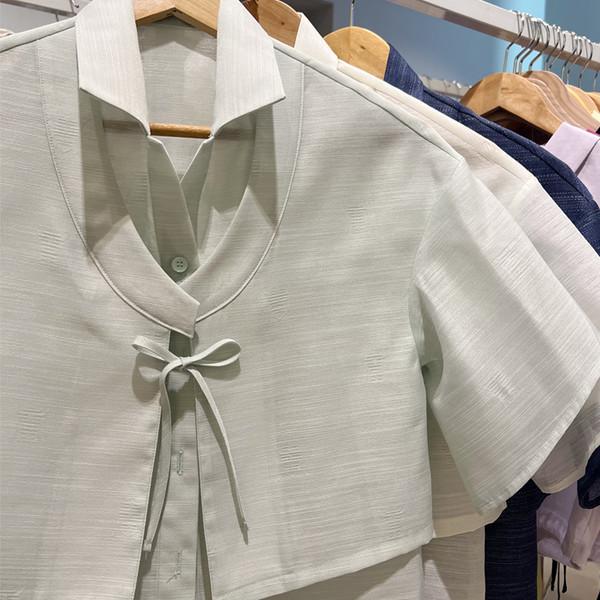 이중 셔츠 마고자 3color