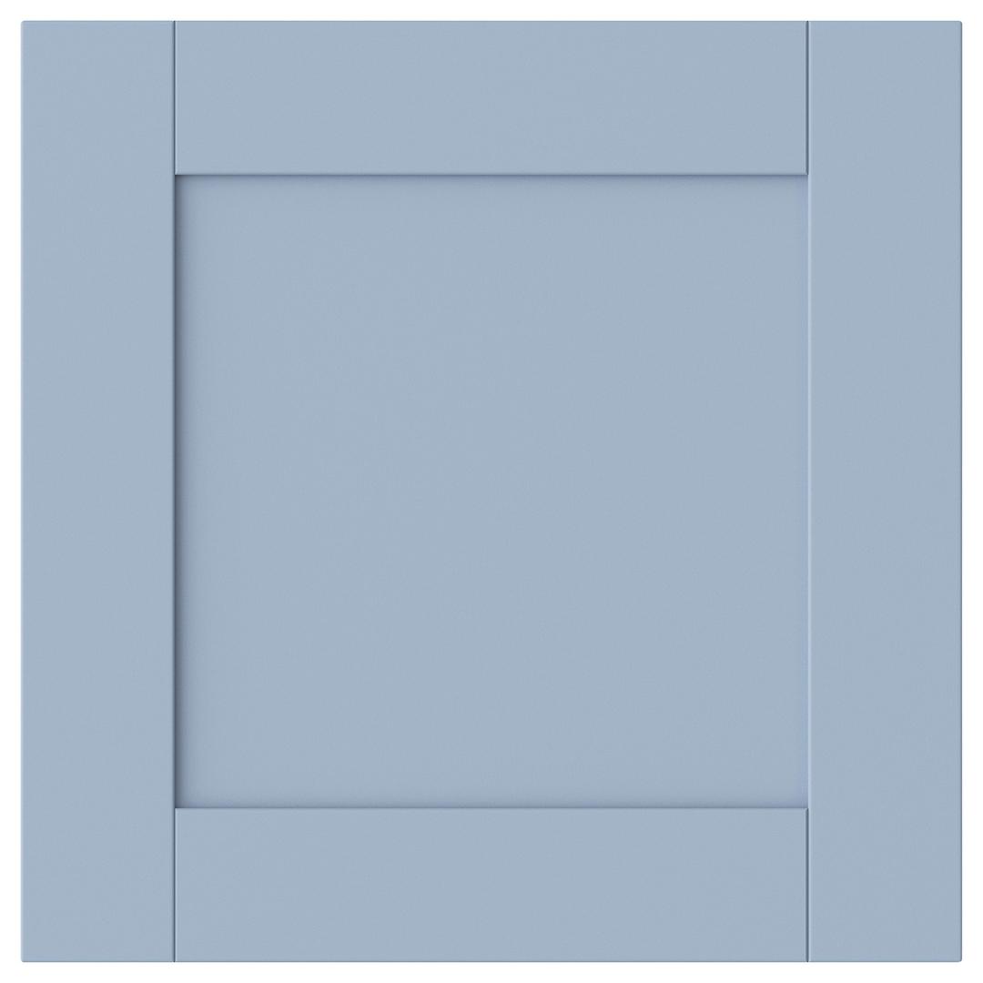 SANNIDAL 산니달 도어+경첩 - 블루 40x40 cm